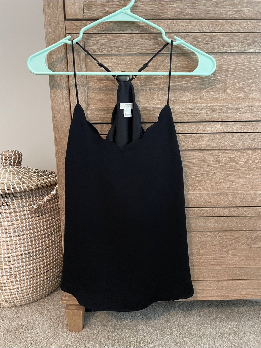 Jcrew scalloped tank